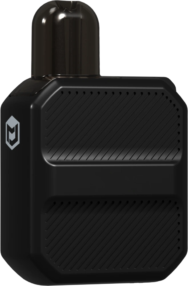 A black L15 rubik's cube vape device